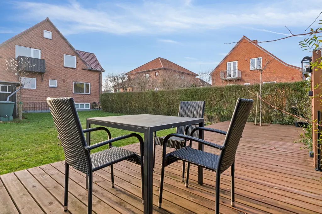 Terrasse - Classical Villa with Garden in Silkeborg Sydby