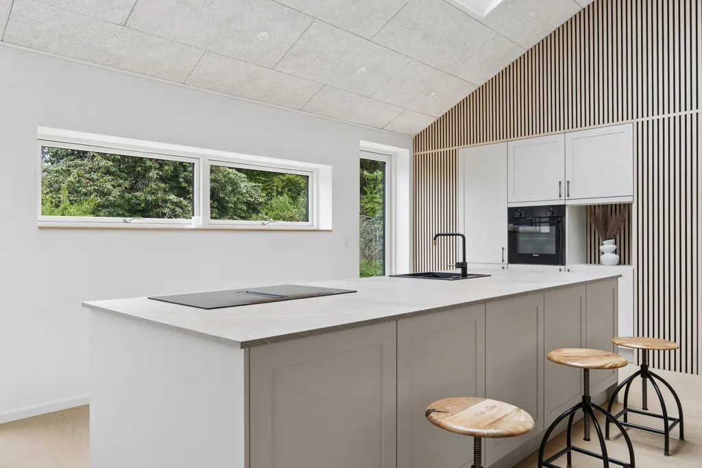 Cuisine - New Summerhouse with Large Windows in Asserbo