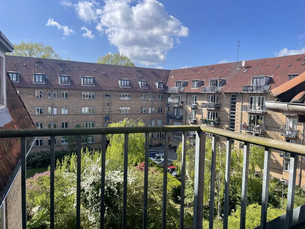 Balcon - Furnished Penthouse with Views in Gentofte