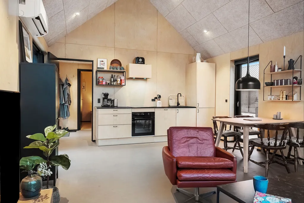 Séjour - Maison 2 pièces à Lemvig