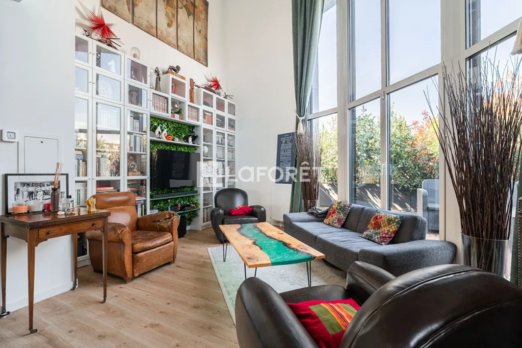 Soggiorno - Duplex with Terraces in Colombes