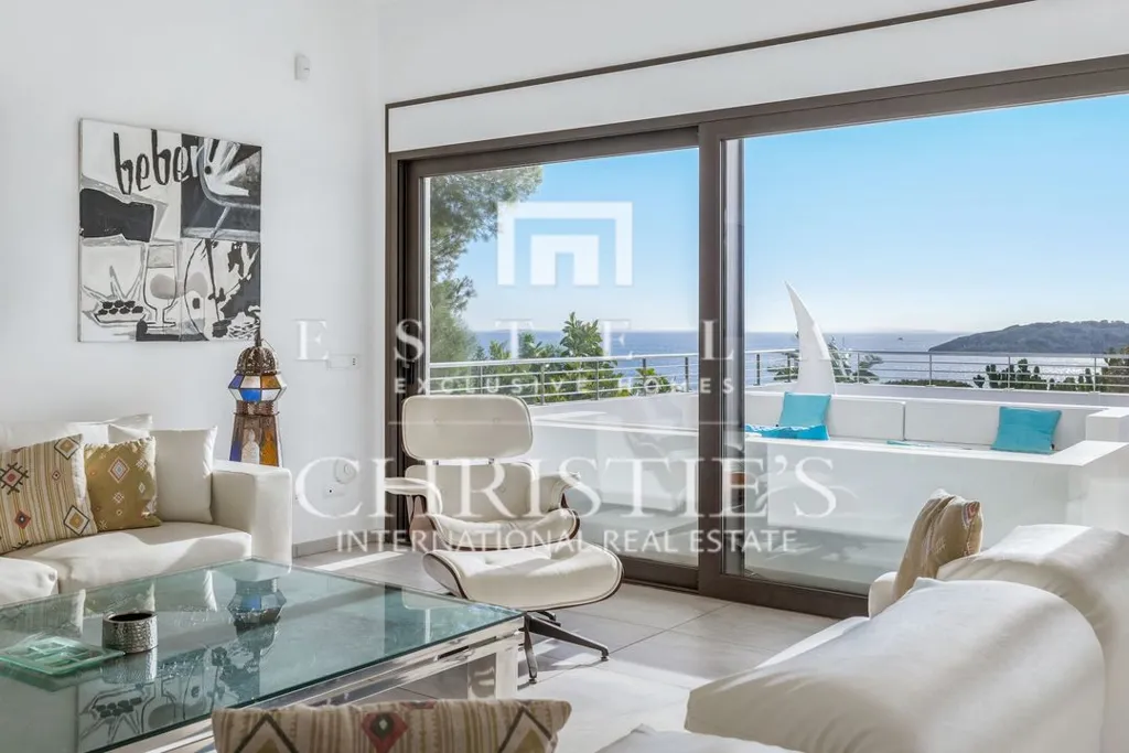 Séjour - Modern Villa with Sea View in Santa Eulalia