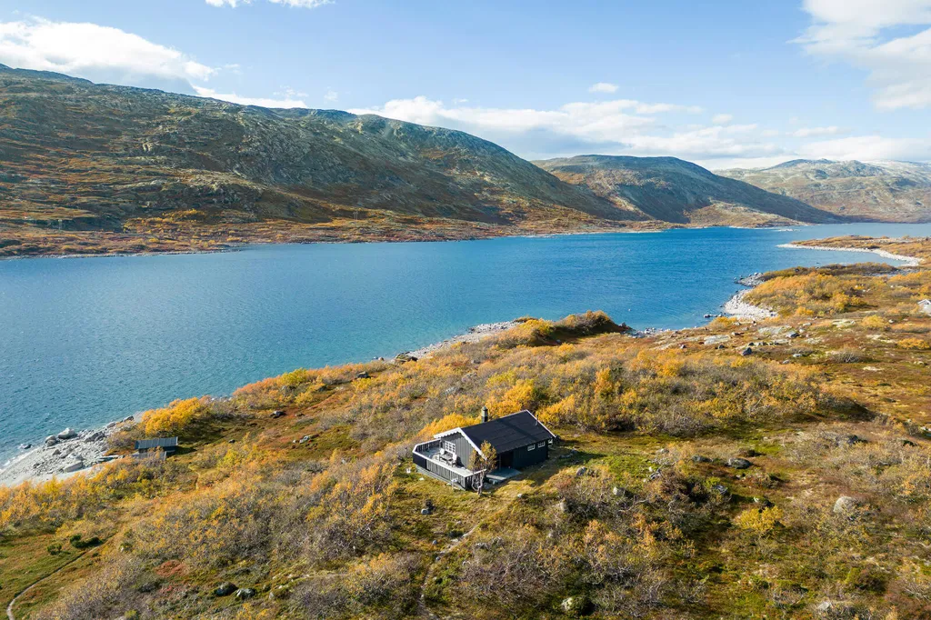Õhuvaade - Fjord View Cabin in Sunndalsøra