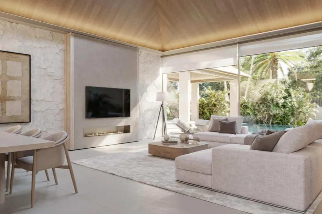 Séjour - Contemporary Villa with Pool in Nueva Andalucía