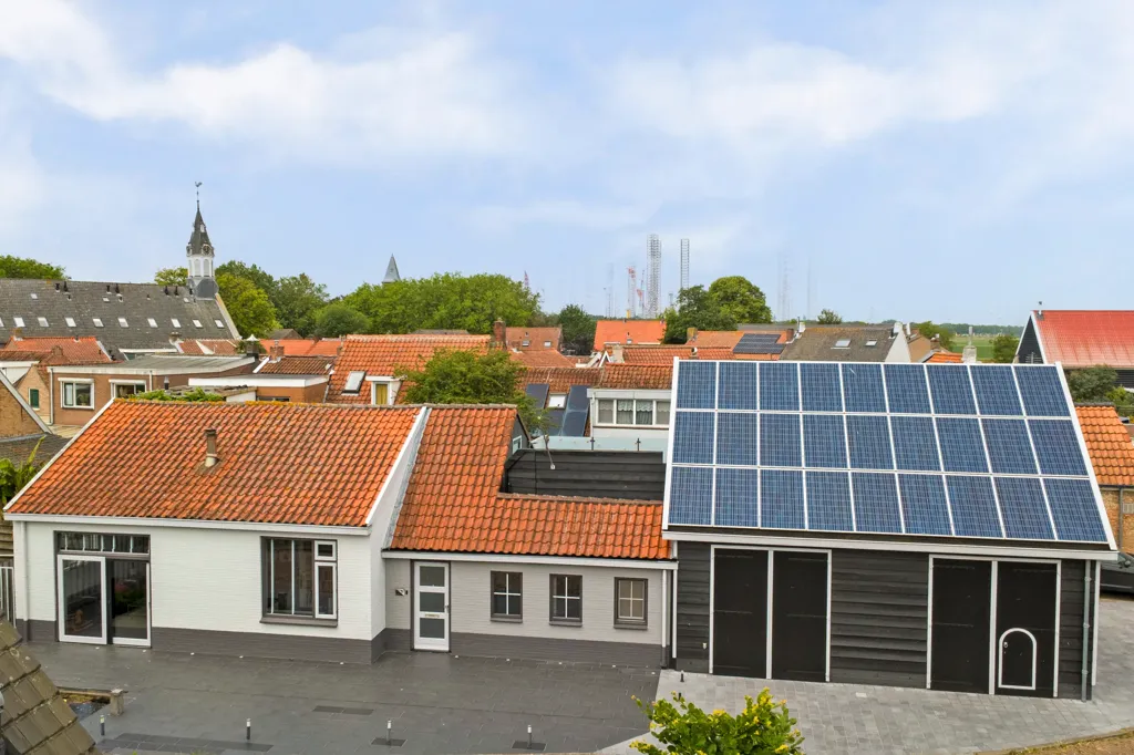 Vista aerea - Spacious Detached House with Balcony in Nieuwdorp