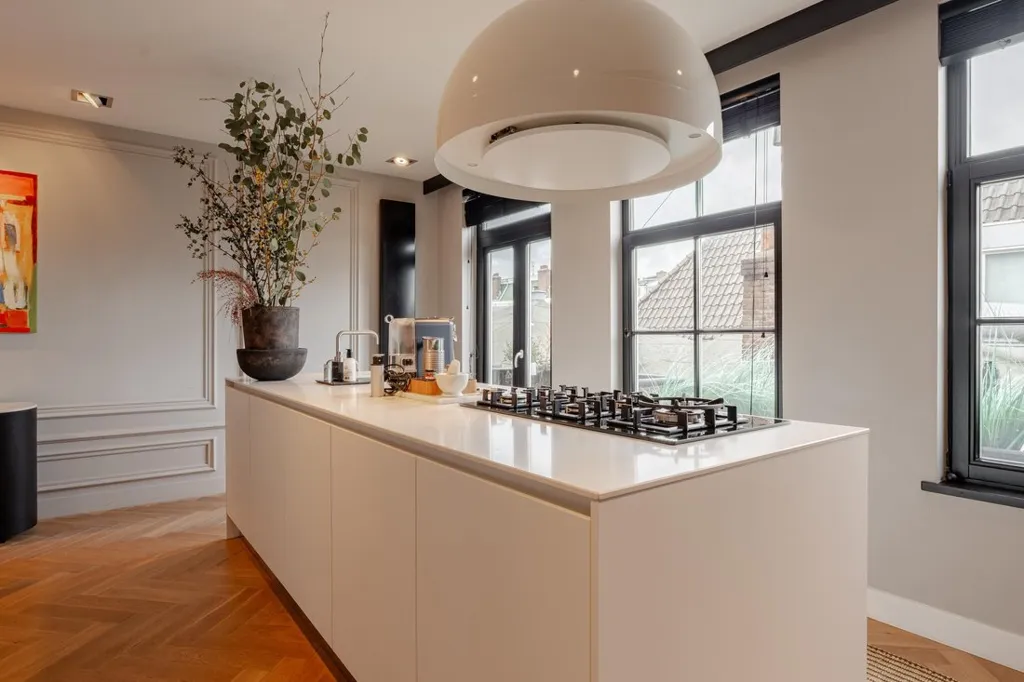 Cuisine - Renovated Apartment with Park View in Amsterdam