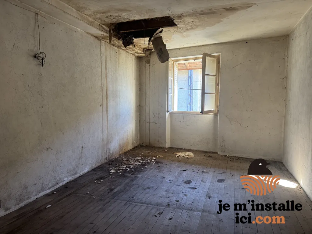 Pièces - Corps de Ferme à Rénover avec Vue Campagne à Quincieu