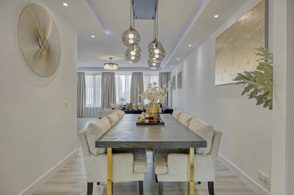 Salle à manger - Appartement avec Jardin au Rez-de-Chaussée à Gooreind