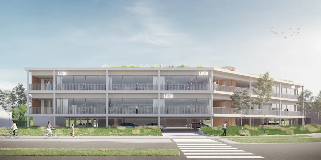 Bureaux Neufs avec Terrasses à Hooglede-Gits