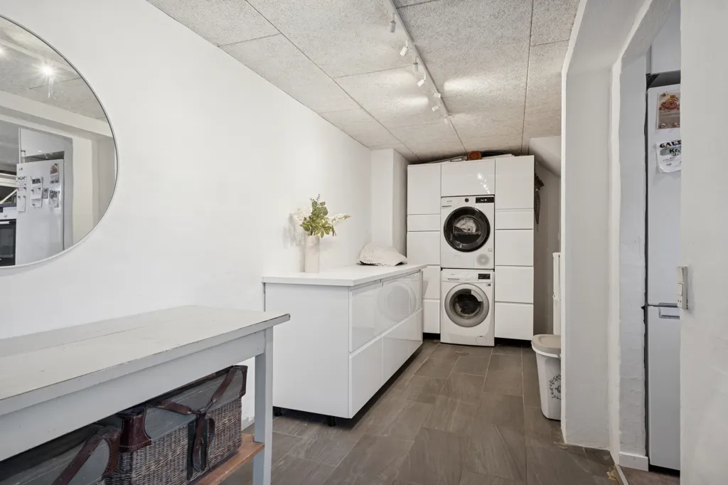Buanderie - Modernised Terraced House in Randers
