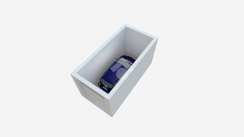 Single Parking Box in Signorile Building, Milan