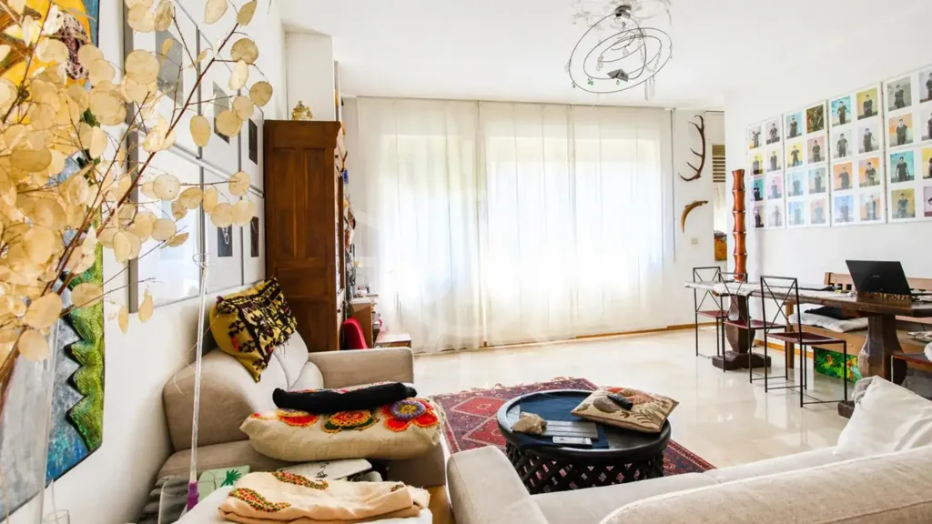 Séjour - Apartment with Balcony in Bologna
