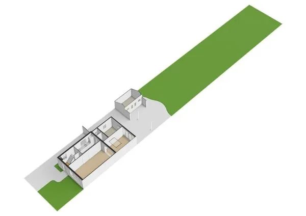 Floor Plan - Characterful Two-Storey House with Garden in Reuver