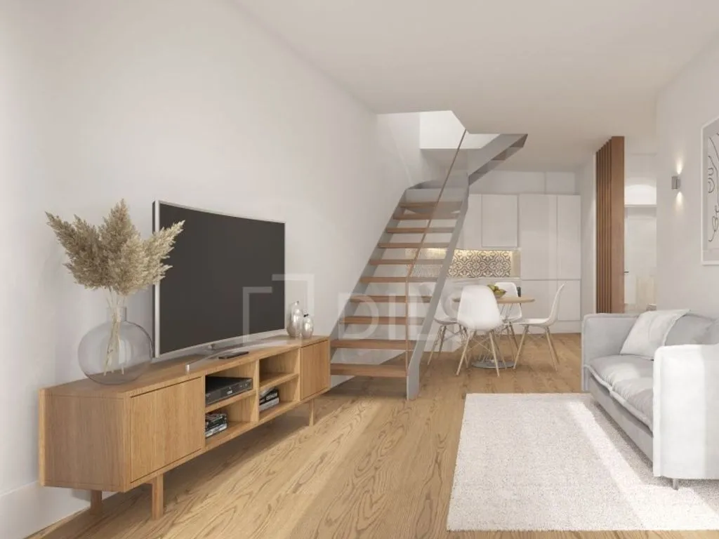 Living Room - 1 Bedroom Loft with River Views in Vila Nova de Gaia