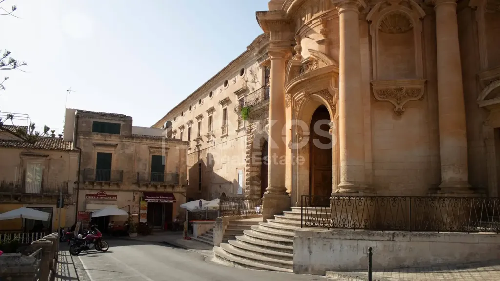 Exterior - Restored Townhouse with Terrace in Noto