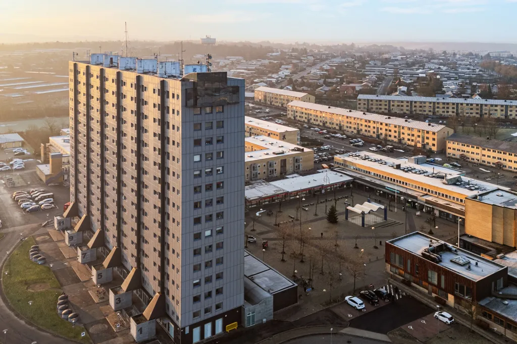 Õhuvaade - Apartment with Panoramic View in Aalborg