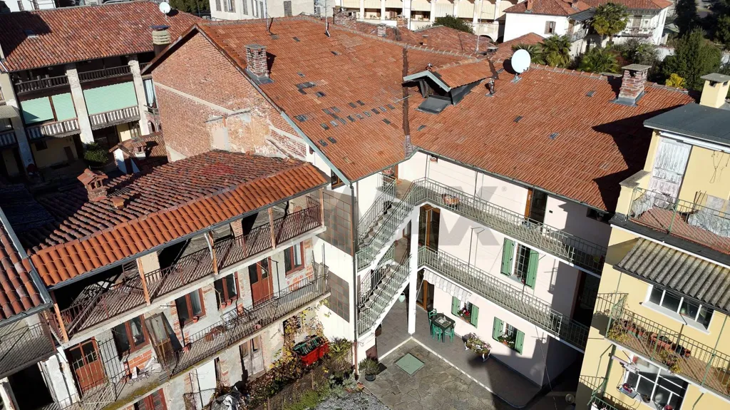 Vue aérienne - Triplex Villa with Garden in Occhieppo Superiore