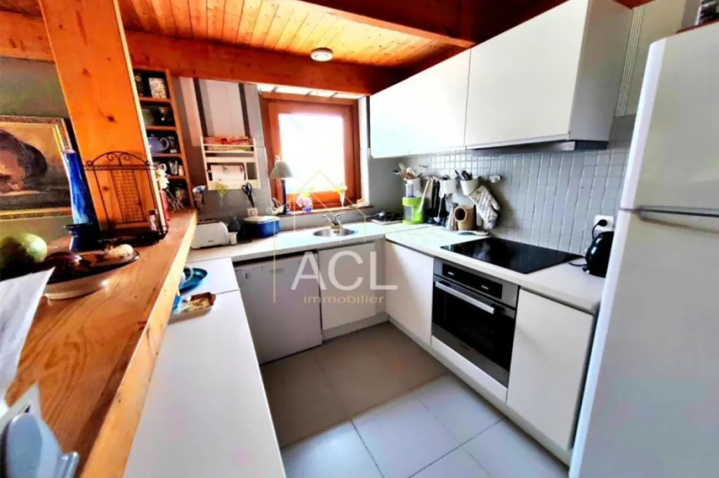 Köök - Timber-Frame House with Sea View in Quiberon