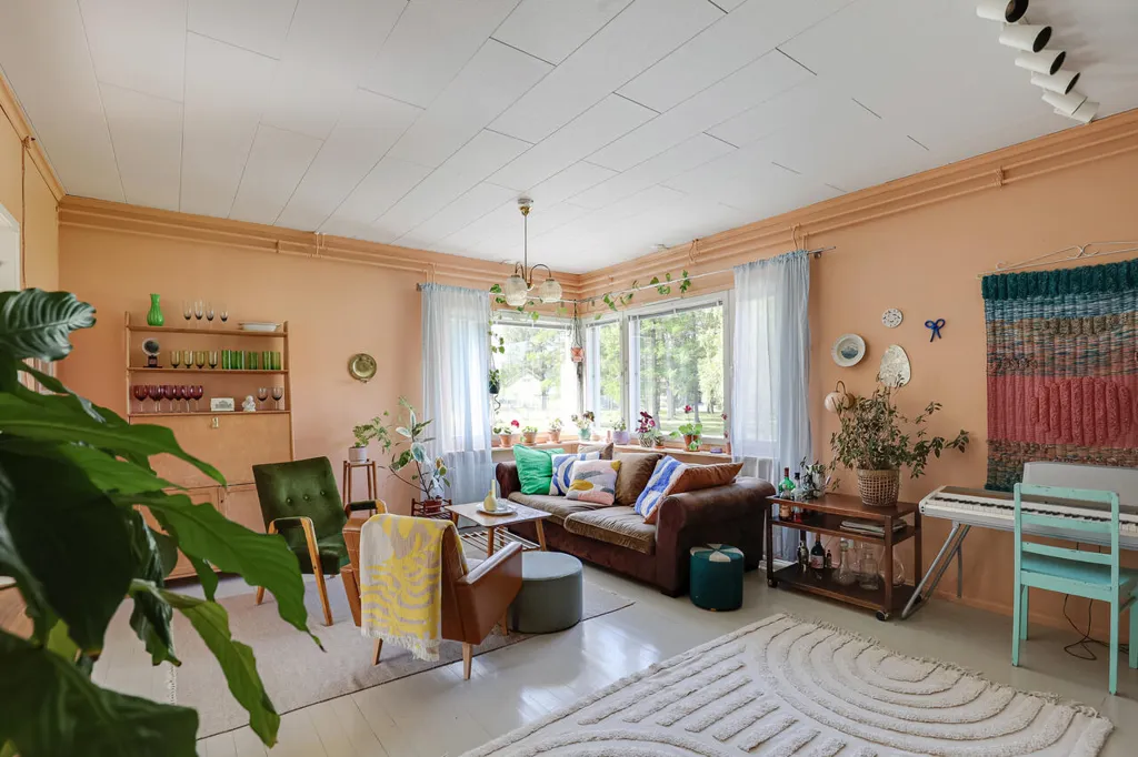 Séjour - Renovated Frontman House in Asevelikylä