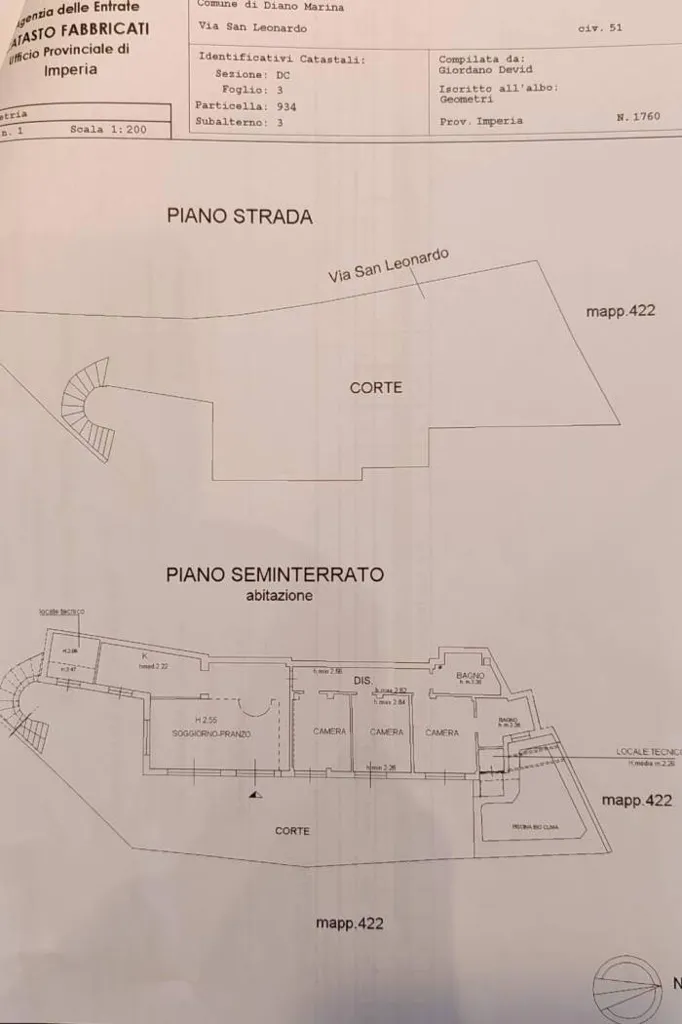 Plan - Luxury Villa with Pool in Diano Marina