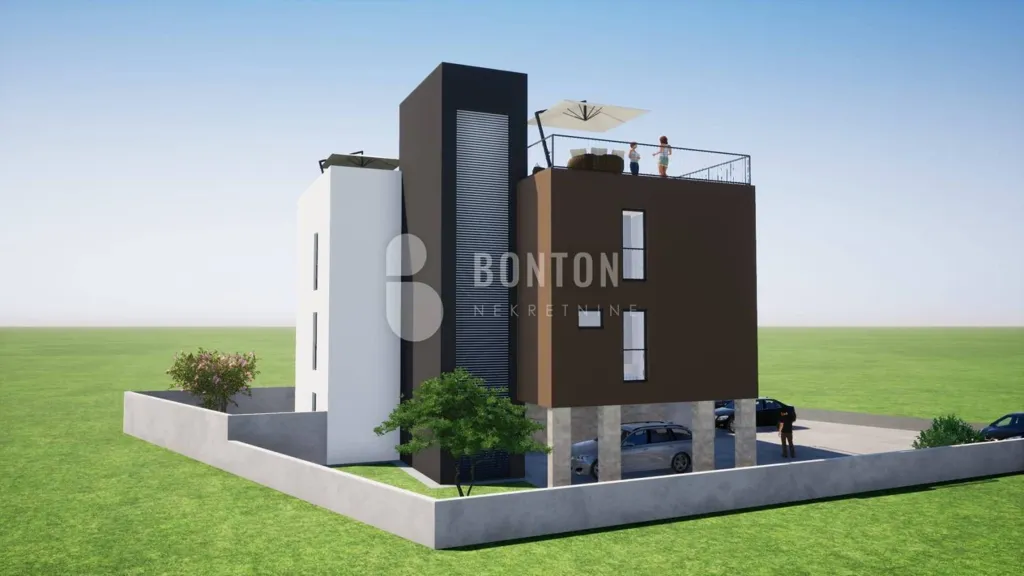 Two-Storey Apartment with Sea View in Zaton, Nin