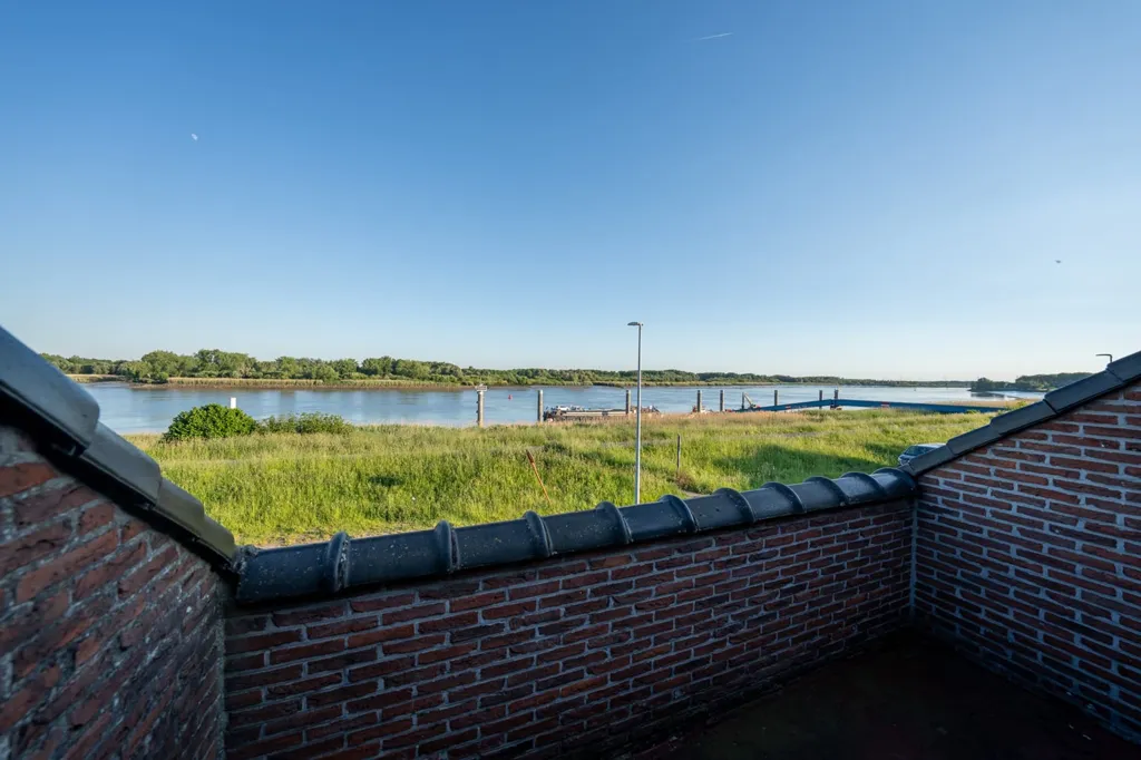 Terrasse - Maison avec Vue sur la Schelde à Steendorp