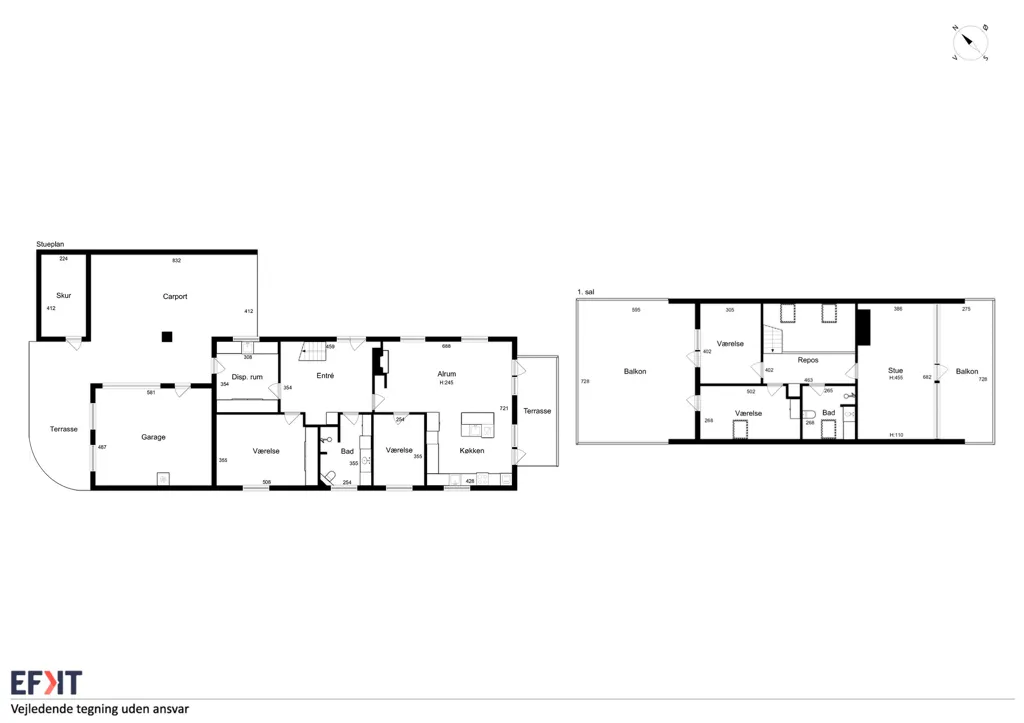 Plaan - Modern Villa with Water View in Faxe