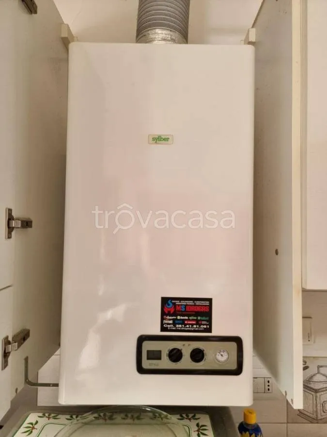 Utility Room - Penthouse Apartment with Balcony in Grugliasco