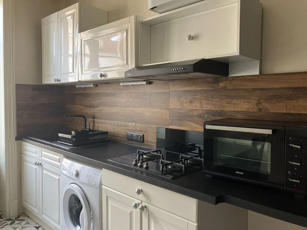 Köök - Charming Furnished Flat in Bourg-en-Bresse