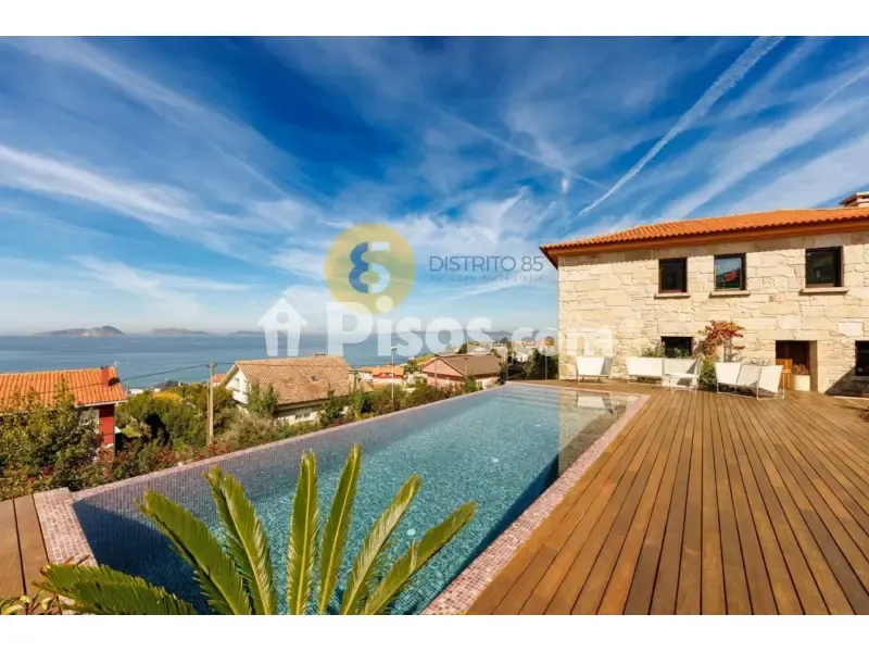 Piscine - Chalet with Sea Views in Prado, Nigrán