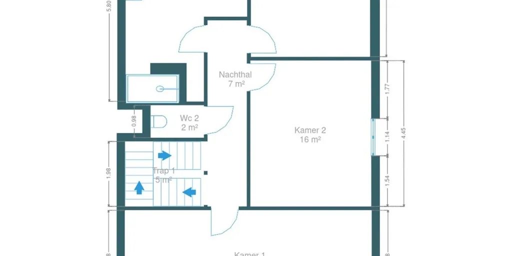 Plan - Maison Moderne avec Terrasse à Beerse
