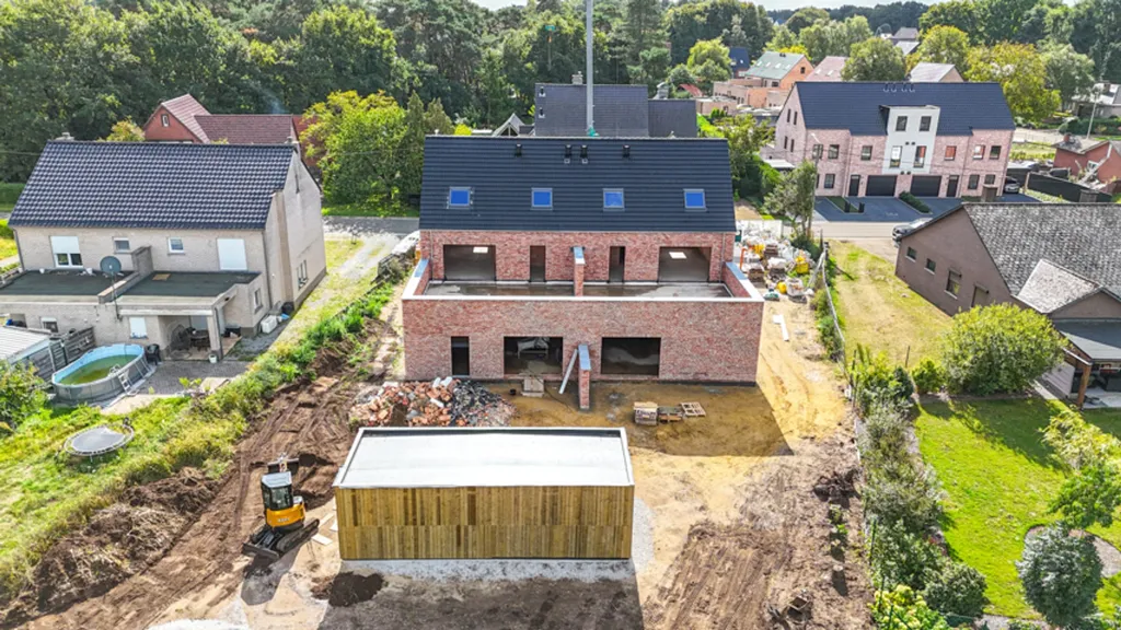 Vue aérienne - Duplex avec Terrasse à Heusden-Zolder