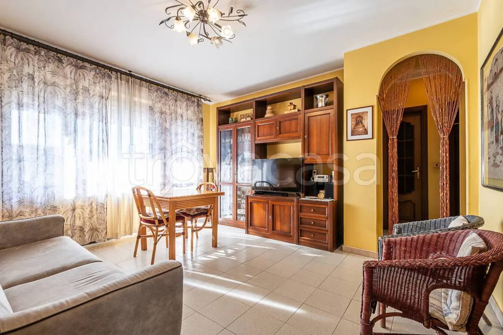 Séjour - Quadruplex with Garden and Panoramic View in Grugliasco