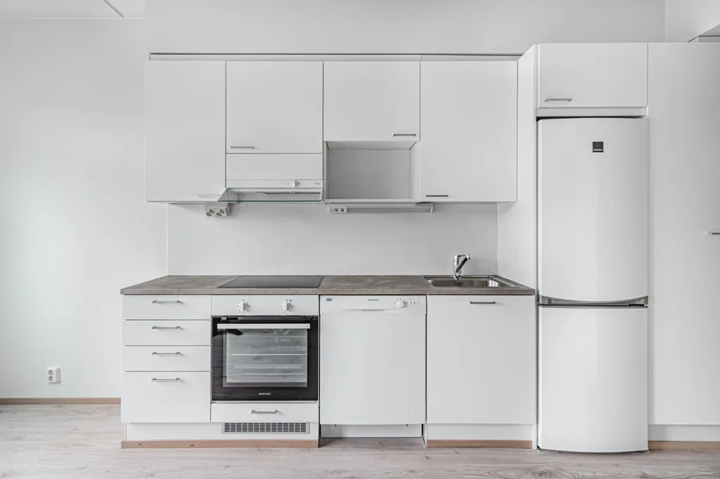 Cuisine - Modern Flat with Balcony in Kirstinpuisto