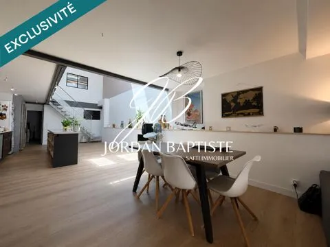 Dining Room - Loft-Style House with Terrasse in Grisolles