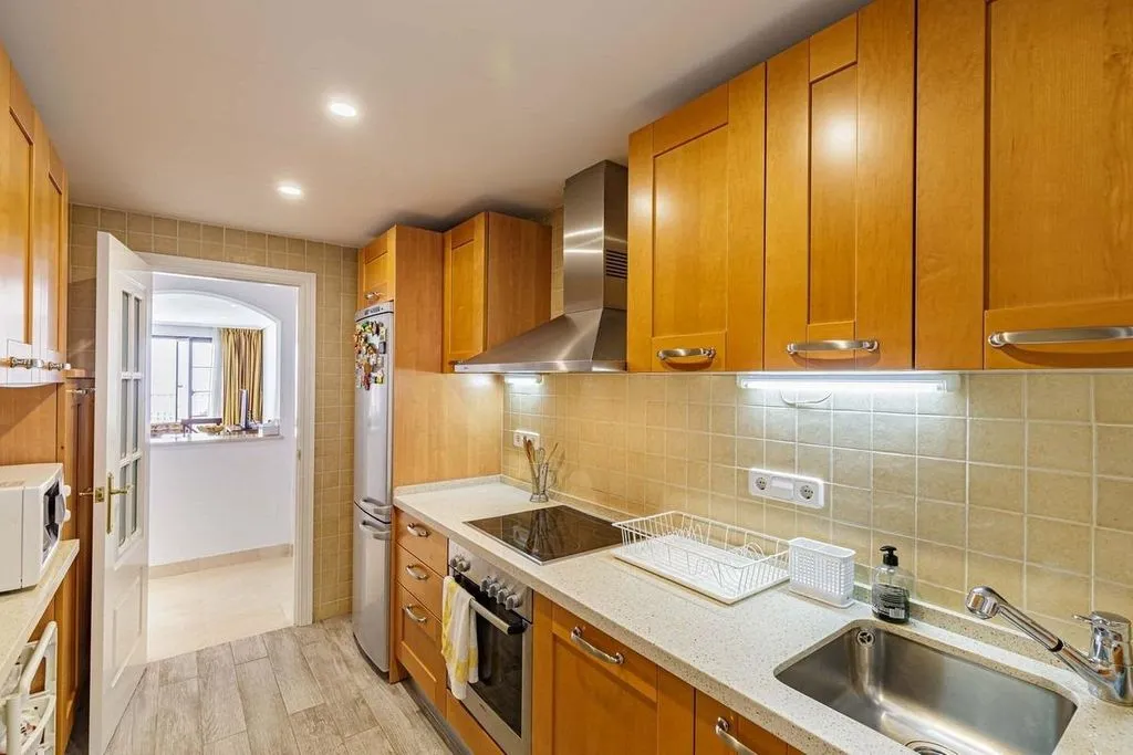Köök - Luxury Flat with Pool in Benahavís