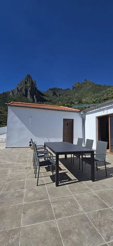 Terrasse - Chalet with Terrace in Tenteniguada, Valsequillo