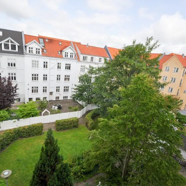 Vue aérienne - Two-Bedroom Apartment with Balconies in Aalborg Centre