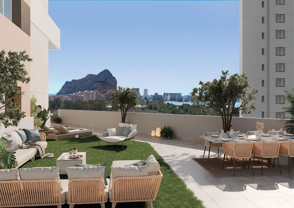 Terrasse - Luxury Apartment with Pool in Calpe