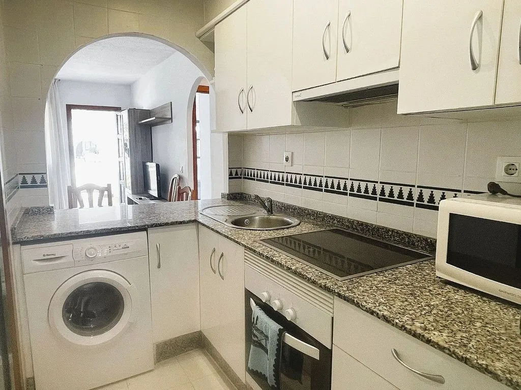 Köök - Ground Floor Apartment with Pool View in Vera