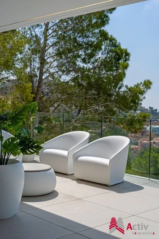 Terrass - Contemporary Villa with Elevator in Altea
