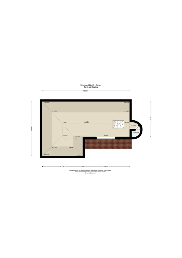 Plan - Historic Villa with Garden in Almen