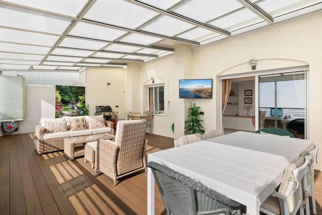 Terrasse - Penthouse with Sea View in Marbella