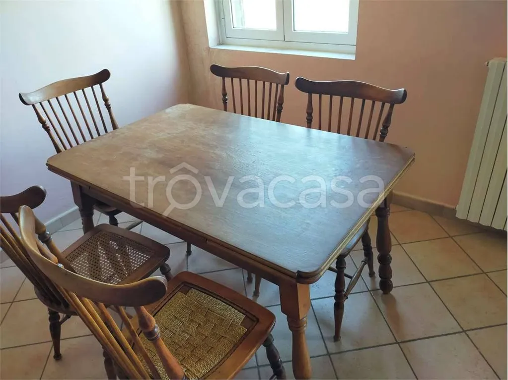 Söögituba - Rustic Apartment with Panoramic View in Cesio