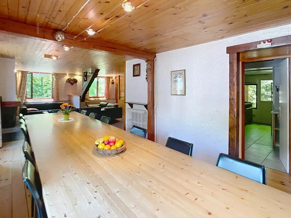 Salle à manger - Chalet de 9 Chambres avec Vue Montagne à Chamonix