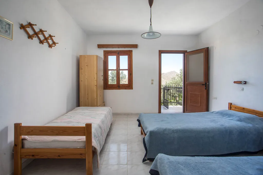 Camere da letto - Traditional Duplex with Sea View in Symi