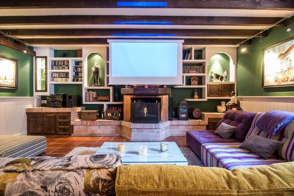 Séjour - Chalet with Cinema Space in Ogíjares, Granada