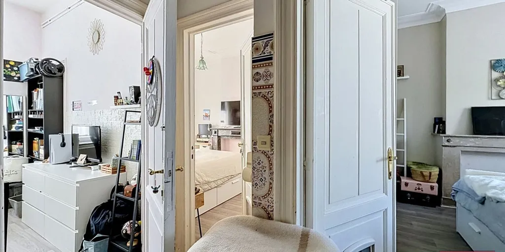 Bedrooms - Triplex with Charm in Schaarbeek