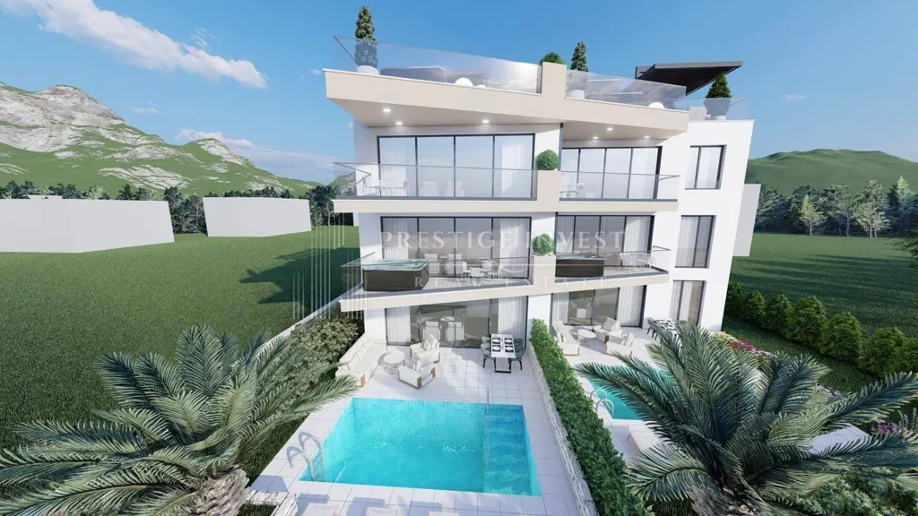 Modern Apartment with Sea View in Sukošan