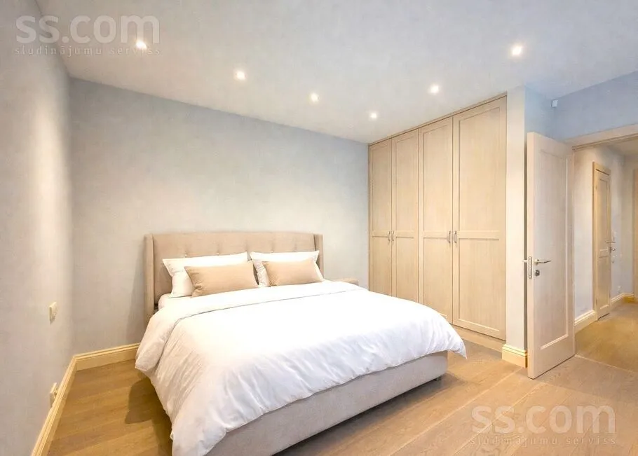 Chambres - Three-Bedroom Apartment with Sauna in Riga Centre